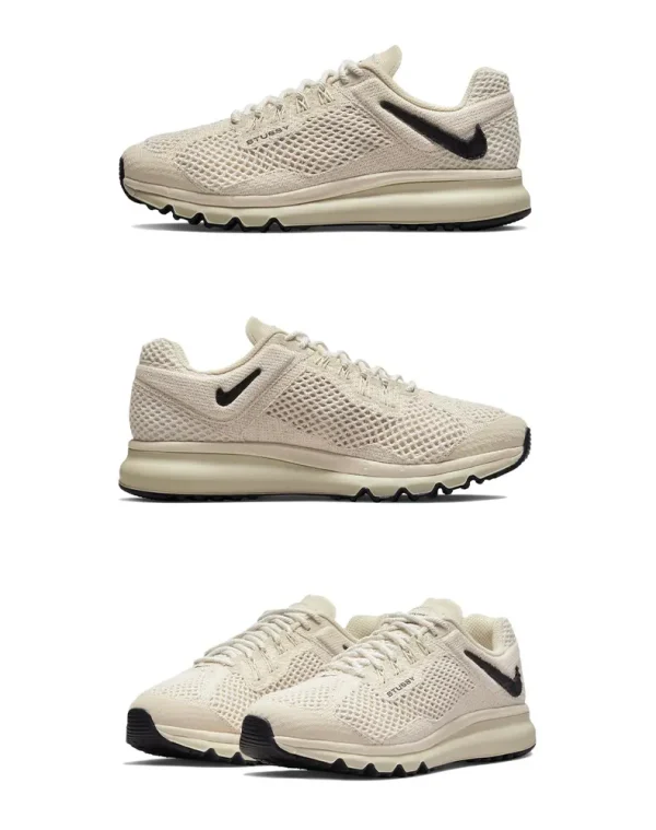 Stüssy x Nike Air Max 2013 "Fossil" 經典復古休閒跑步鞋男女同款沙漠色小倒鉤：圖片 2