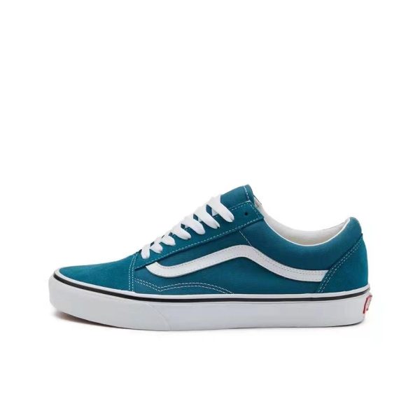 Vans Old Skool 淺藍色/白：圖片 2