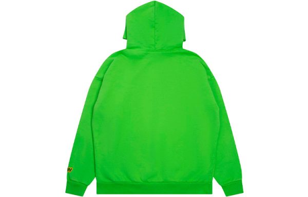 Drew House SS22 Mascot Hoodie Lime 笑臉印花套頭連帽衛衣秋季男女同款綠色送禮推薦送男友：圖片 2