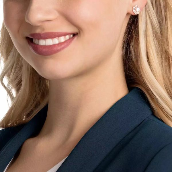 Swarovski/施华洛世奇  SUNSHINE太阳图案耳钉  5459597：圖片 4
