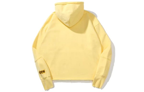 Drew House SS21 Deconstructed Mascot Hoodie - Mascot 笑臉連帽加絨衛衣冬季男女同款黃色送禮推薦送男友：圖片 2