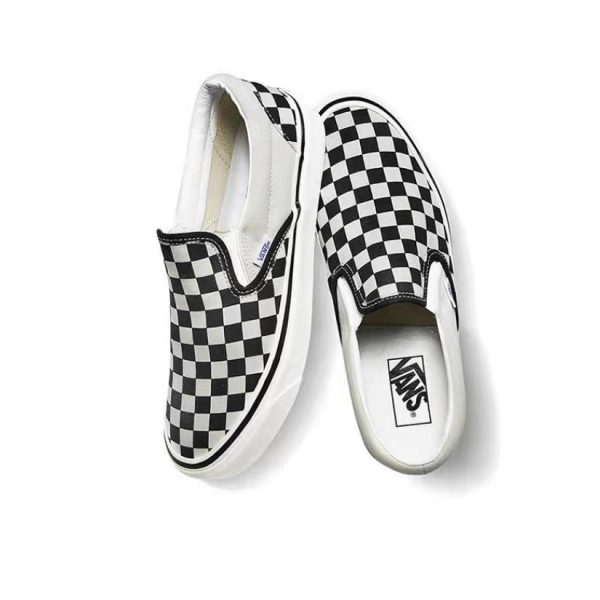 Vans Classic Slip-on Black/Ivory 安那海姆/黑白棋盤：圖片 6