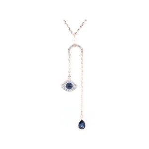Swarovski/施華洛世奇Symbolic Evil Eye系列惡魔之眼Y型項鍊5425861 藍色