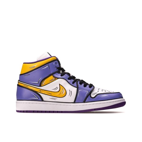 Nike Air Jordan 1 Incredible Hulk 中幫/無敵浩克：圖片 5