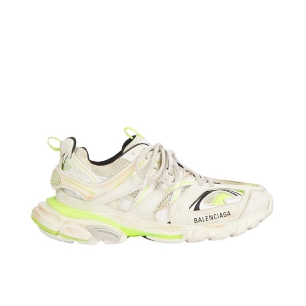 Balenciaga/巴黎世家Track 女款白色/綠色：圖片 3