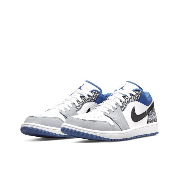 Air Jordan 1 True Blue 藍色/白色/灰色