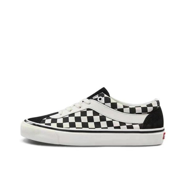 Vans Bold Black/Marshamllow 黑白棋盤格：圖片 2