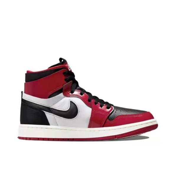 Air Jordan 1 公牛 CMFT 高筒/女/黑白紅/公牛：圖片 5