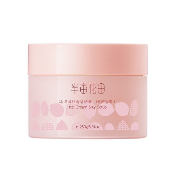 半畝花田菸鹼醯胺冰淇淋櫻花身體磨砂膏250ml：圖片 2