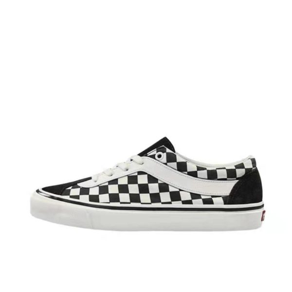 Vans Bold Black/Marshamllow 黑白棋盤格：圖片 6