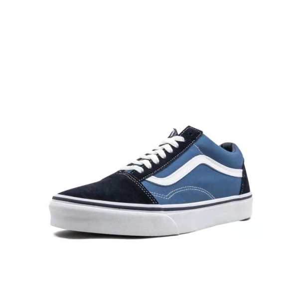 Vans Old Skool Navy White 黑/牛仔藍：圖片 3