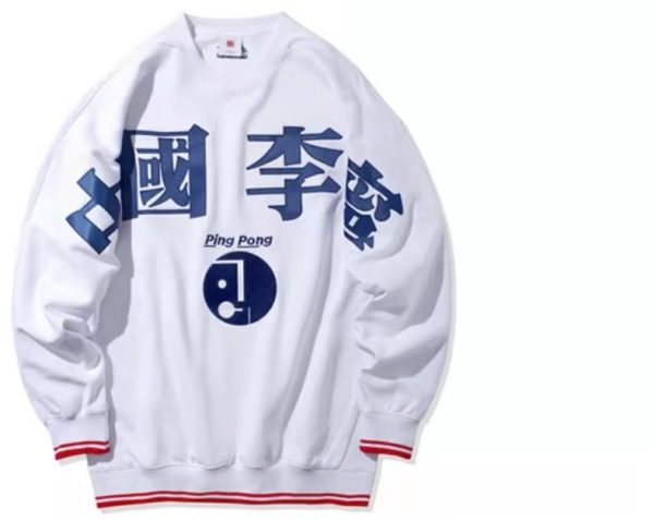 LINING 中國李寧巴黎時尚走秀款衛衣白色：圖片 2