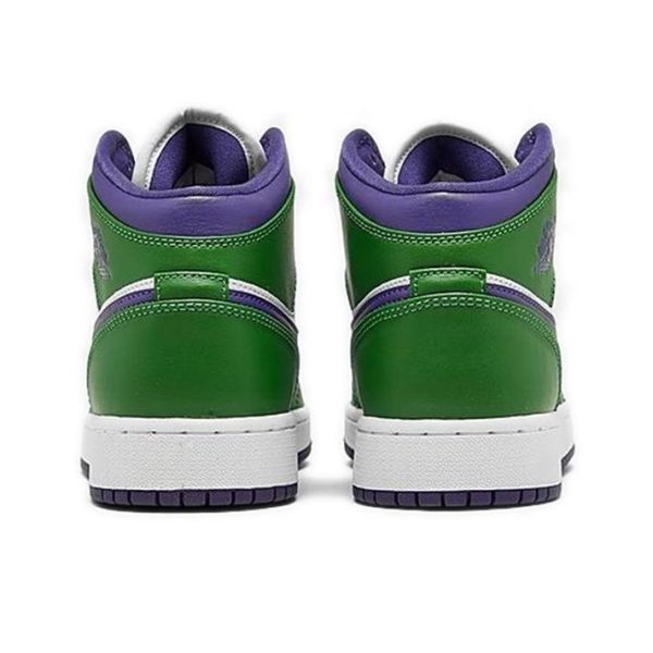 Nike Air Jordan 1 Incredible Hulk 中幫/無敵浩克：圖片 4