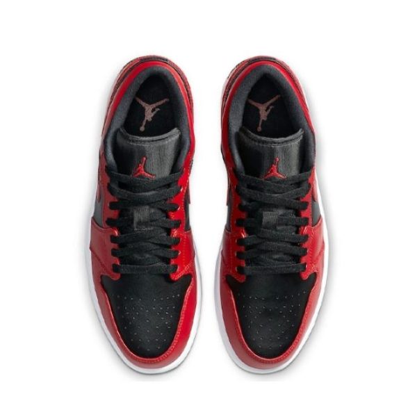 Air Jordan 1 Reverse Bred 低筒/黑紅反轉：圖片 2